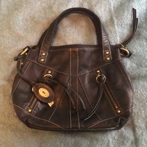 Fossil brand mid size purse